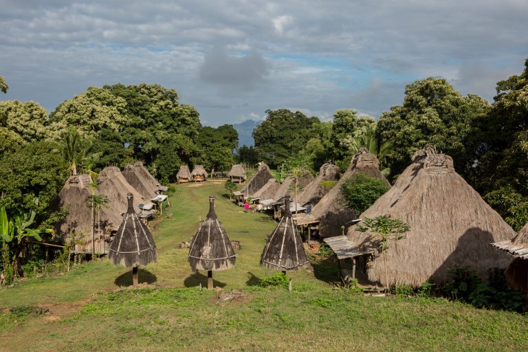 ngada village bajawa flores indonesia