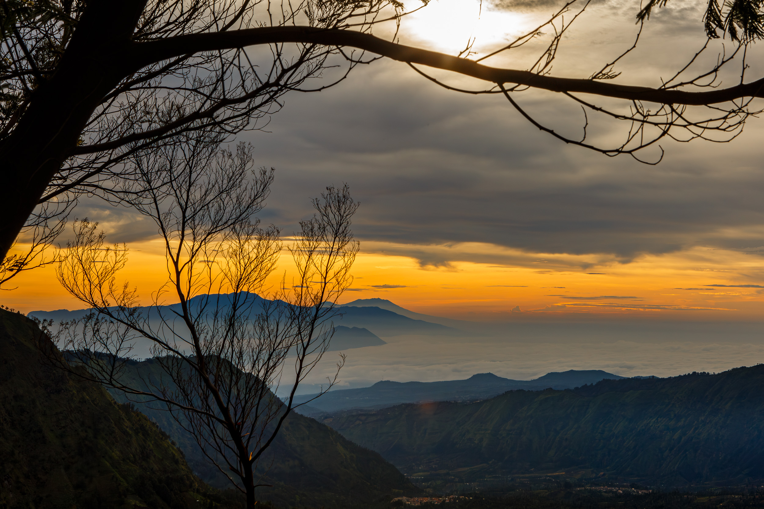 Bromo, Indonesia, Java, Nature, print