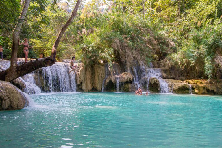 Kuang Si Waterfalls, Laos, luang prabang